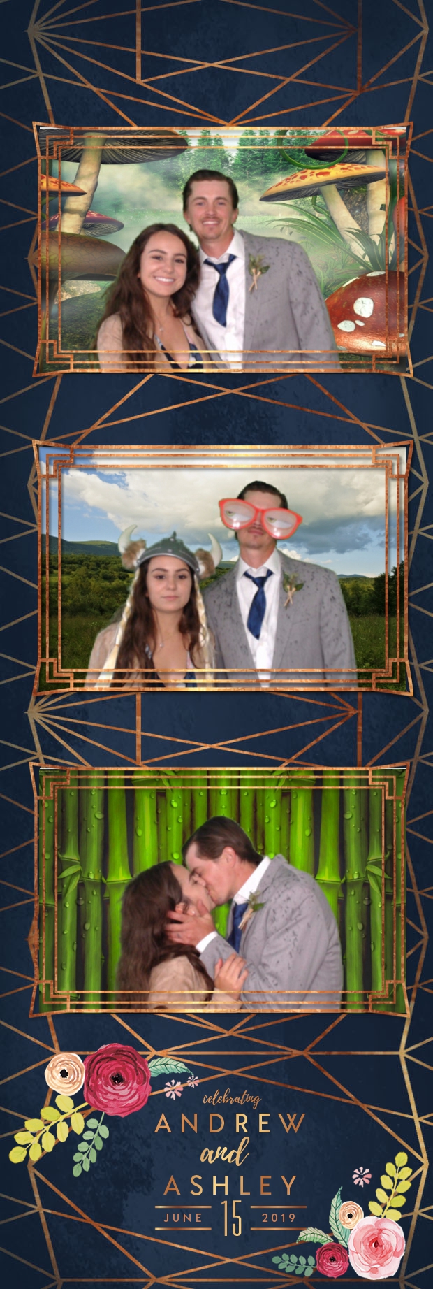 Andrew's and Ashley's wedding | View more photos from the event at gallery.photoboothbillings.com/u/PhotoBoothBillings/Andrews-and-Ashleys-wedding